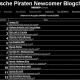 Deutsche Piraten Newcomer Blogcharts