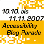 Accessibility Blogparade