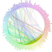 Facebook-Kontakte visualisieren: Rad und Wolke