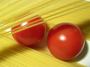 tomaten und nudeln
