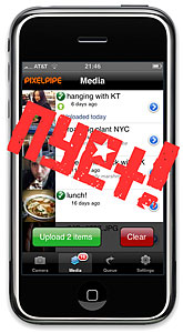 Pixelpipe iPhone App