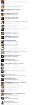 Blogfrieds Facebook Geburtstags-Wall