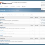 Blogheim.at | Wo Österreichs Blogger zuhause sind [Community-Launch]