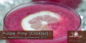 Purple Pimp | datenschmutz Sommer-Cocktail 2015