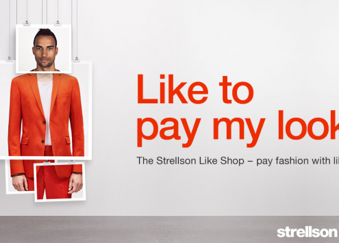 Der Like-Shop: Teuflisch gute Marketing-Aktion von Strellson
