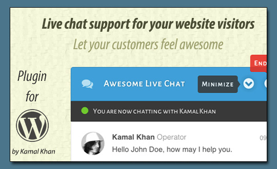 Awesome Livechat WordPress Plugin