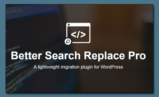 Better Search and Replace WordPress Plugin