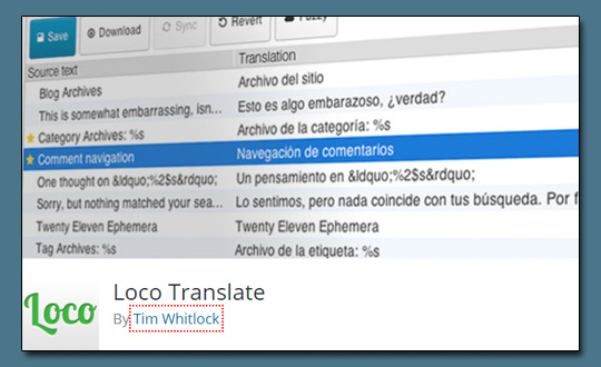 Loco Translate WordPress Plugin
