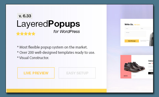 Layered Popups WordPress Plugin