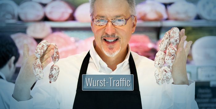 Webseiten-Traffic mit Wurst erklärt