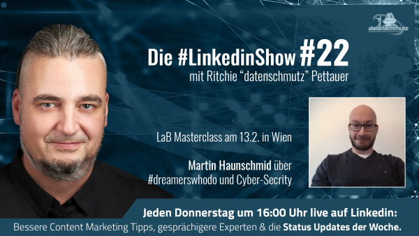 #LinkedinShow #22: Martin Haunschmid