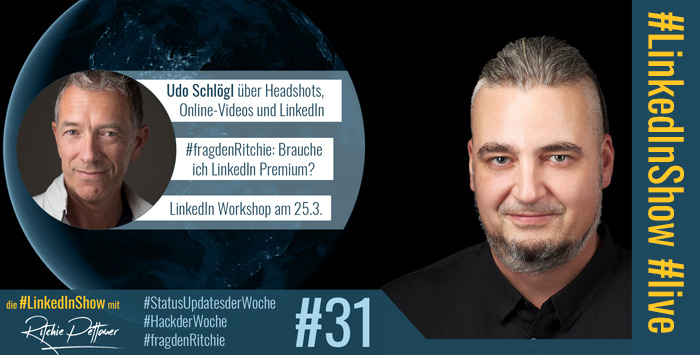 #LinkedInShow #31 mit Udo Schlögl