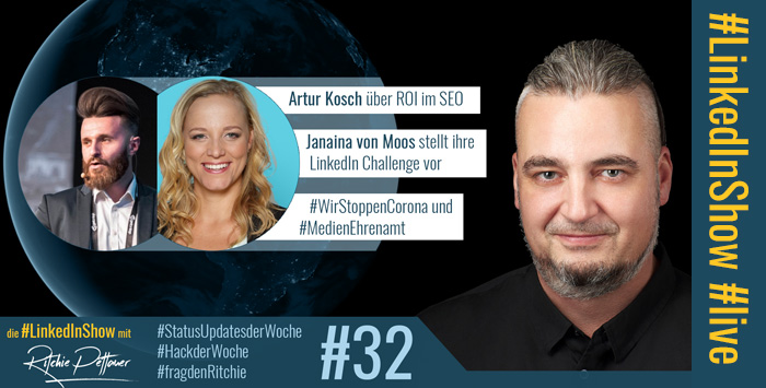 LinkedInShow #32 mit Janaina von Moos und Artur Kosch
