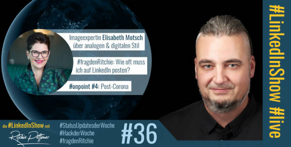 #LinkedInShow 36 mit Elisabeth Motsch